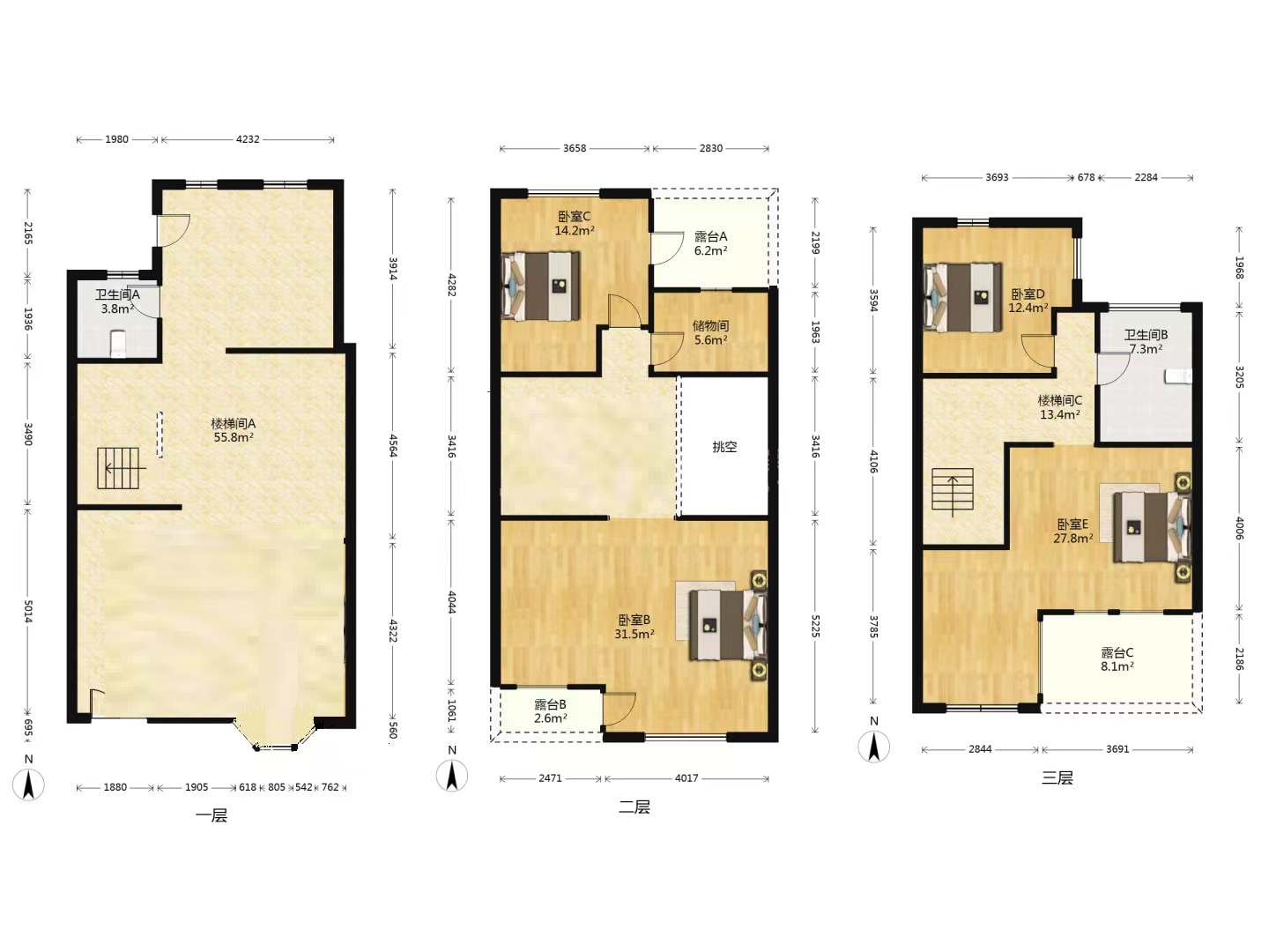 紫琅上郡 5室2厅2卫 313.00m&sup2;