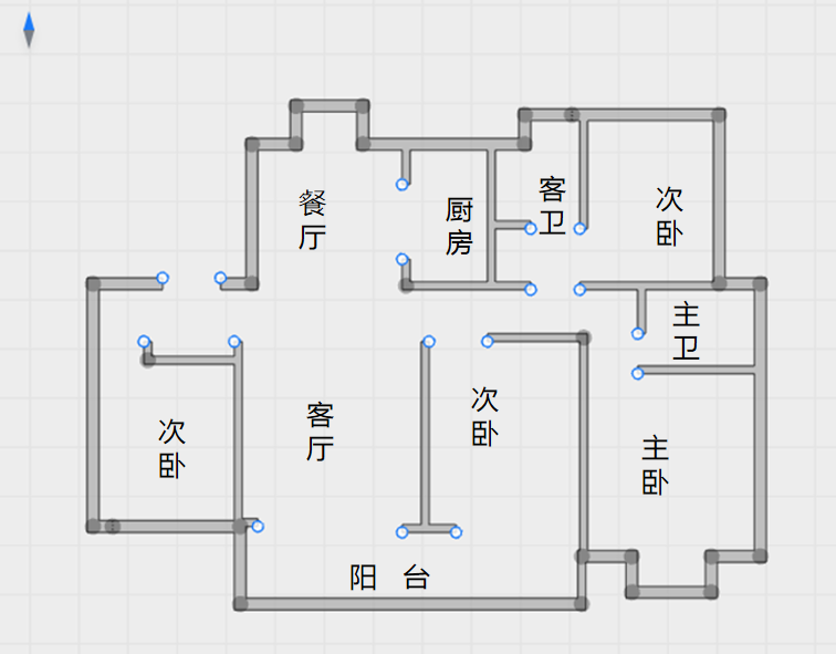 中南熙悦(南通经济技术开发区) 4室2厅2卫 122m&sup2;