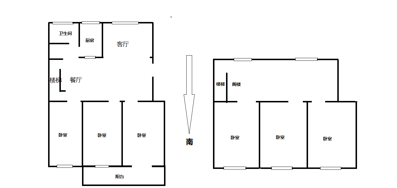 世纪园 3室2厅2卫 125.75m&sup2;