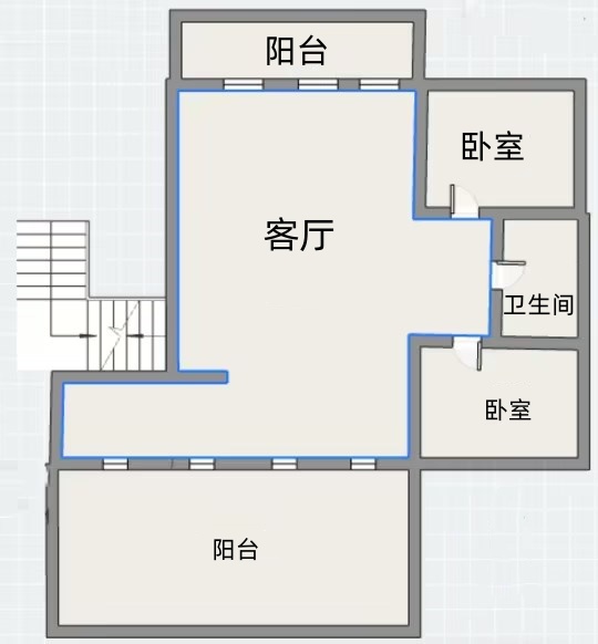 城山家园 5室2厅2卫 187.00m&sup2;