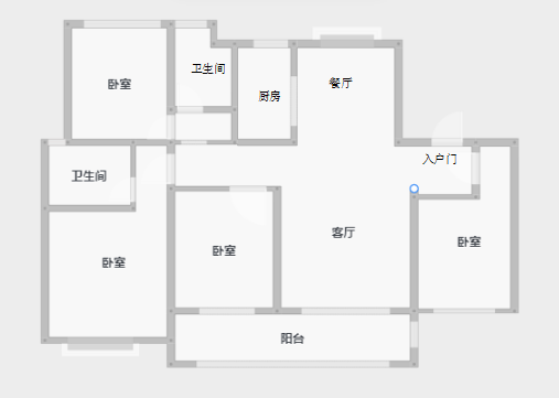 中南熙悦(南通经济技术开发区) 4室2厅2卫 121m&sup2;