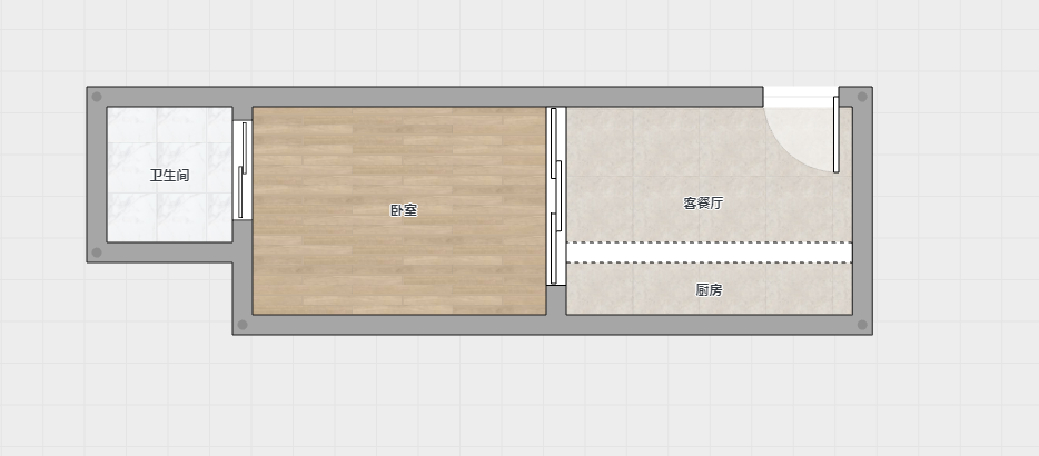 金霞南苑南区 1室1厅1卫 22m&sup2;