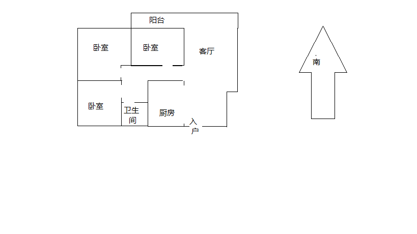 滨江道江园 3室2厅2卫 102m&sup2;