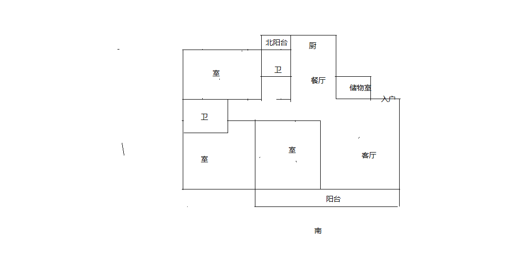 苏建阳光新城 3室2厅2卫 148m&sup2;