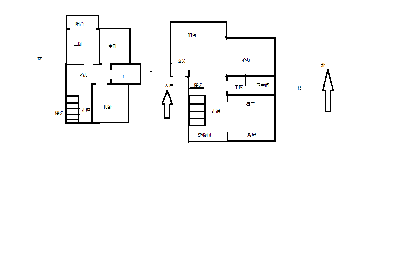 虹景园 3室2厅2卫 157m&sup2;