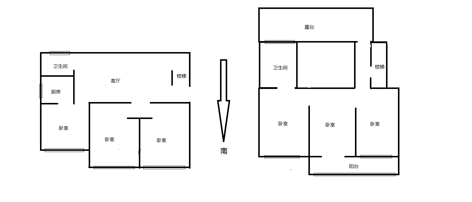 虹桥东村 6室1厅1卫 200.00m&sup2;