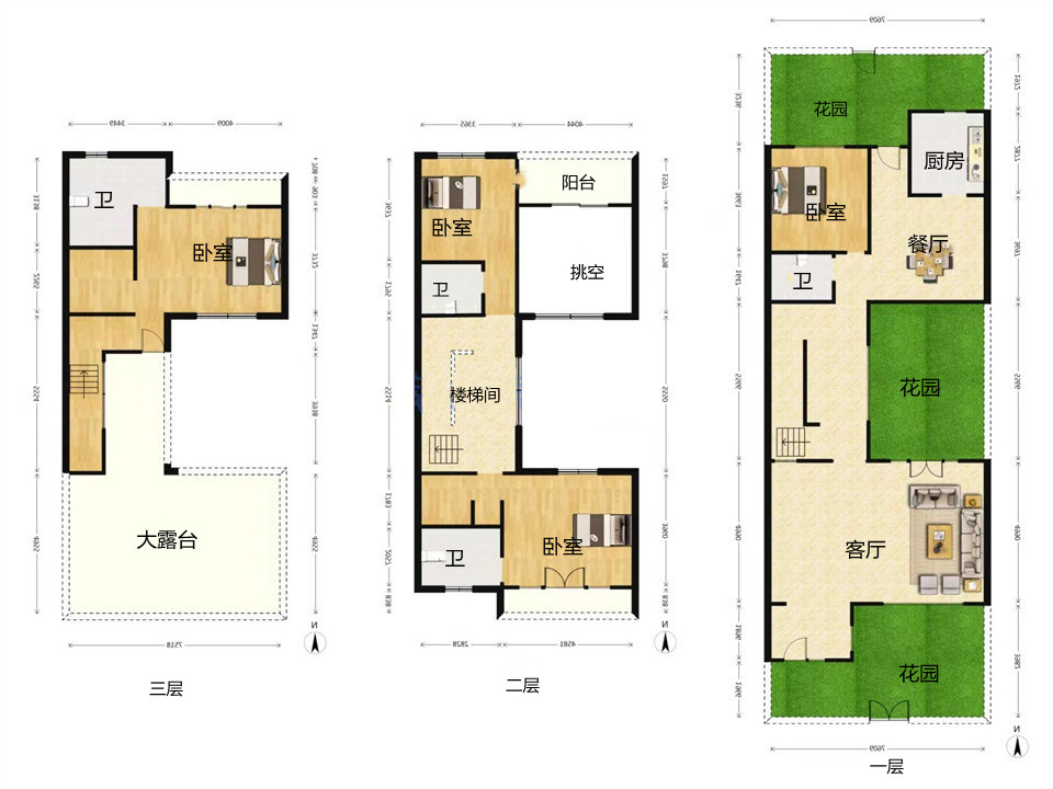 九间堂山居 5室3厅3卫 246.00m&sup2;