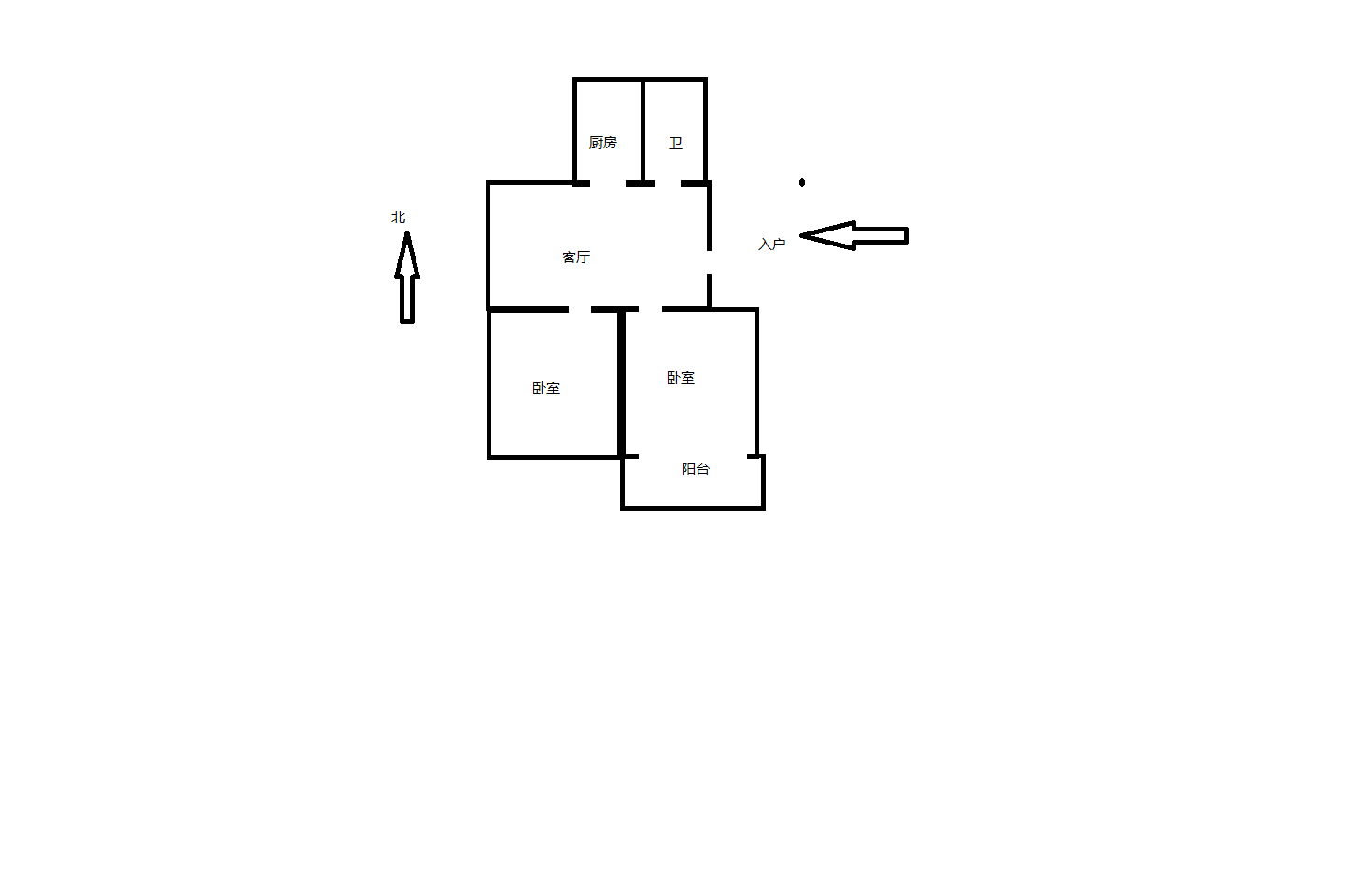 濠西园 1室0厅0卫 80.00m&sup2;