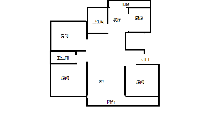 红星嘉苑 3室2厅2卫 132m&sup2;