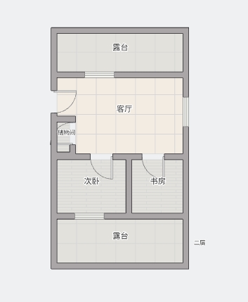 文峰花苑 3室2厅1卫 107.70m&sup2;