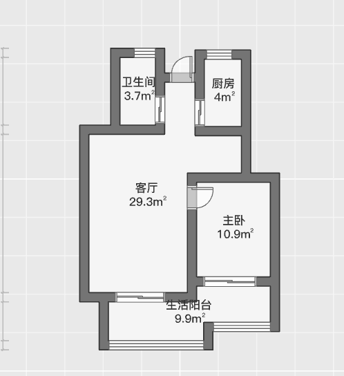 佳源都市 3室2厅2卫 126.77m&sup2;
