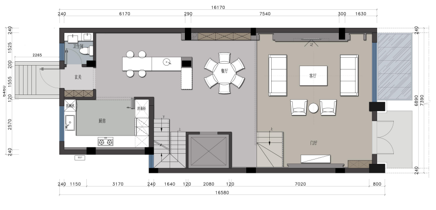 天安花园 5室4厅3卫 394m&sup2;