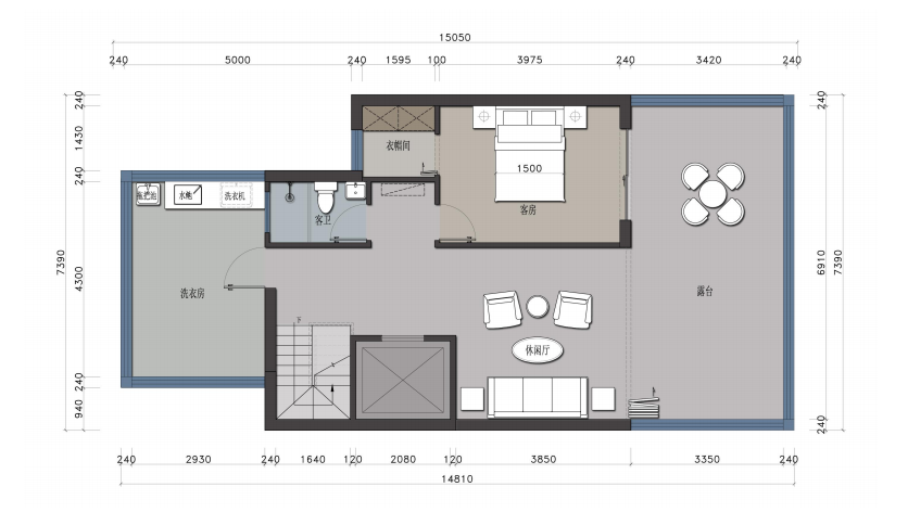 天安花园 5室4厅3卫 394m&sup2;