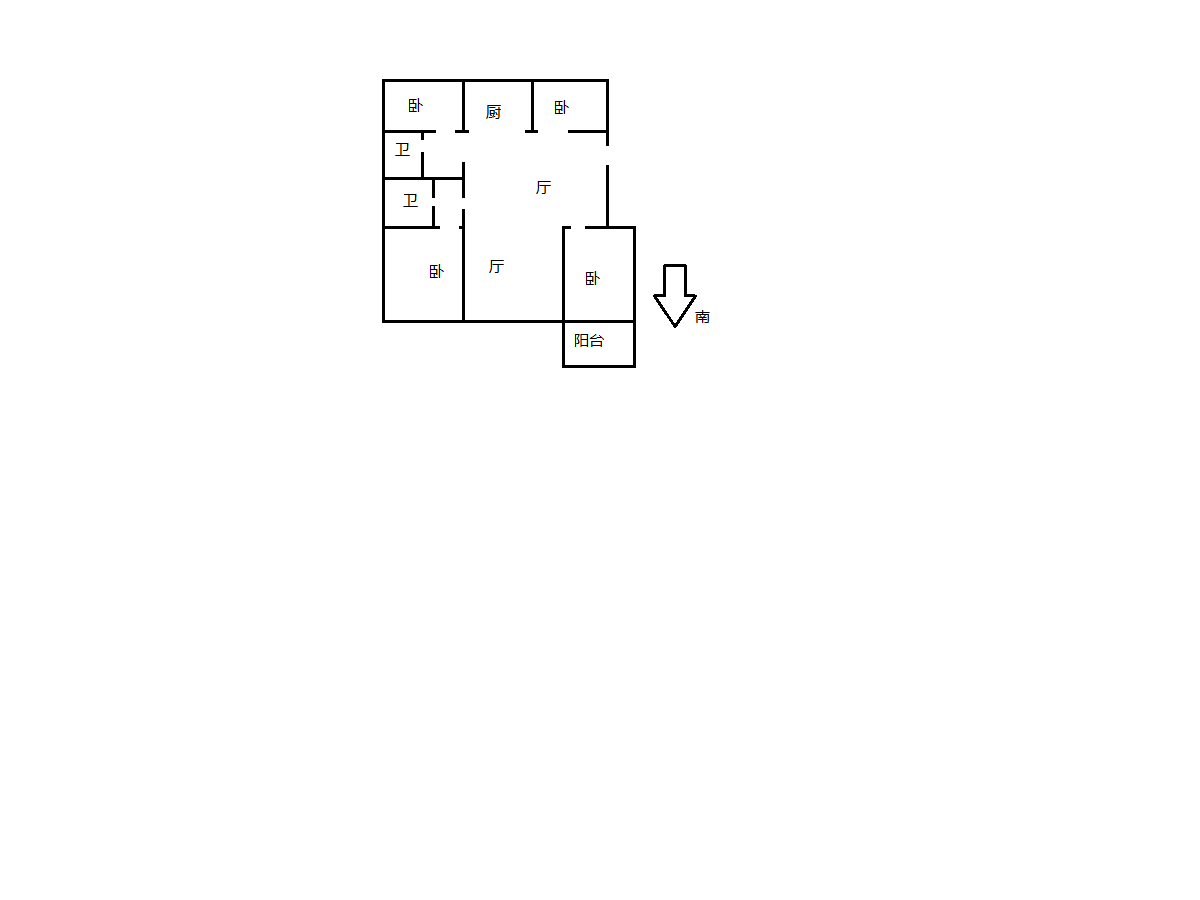 四季绿苑 4室2厅2卫 146m&sup2;