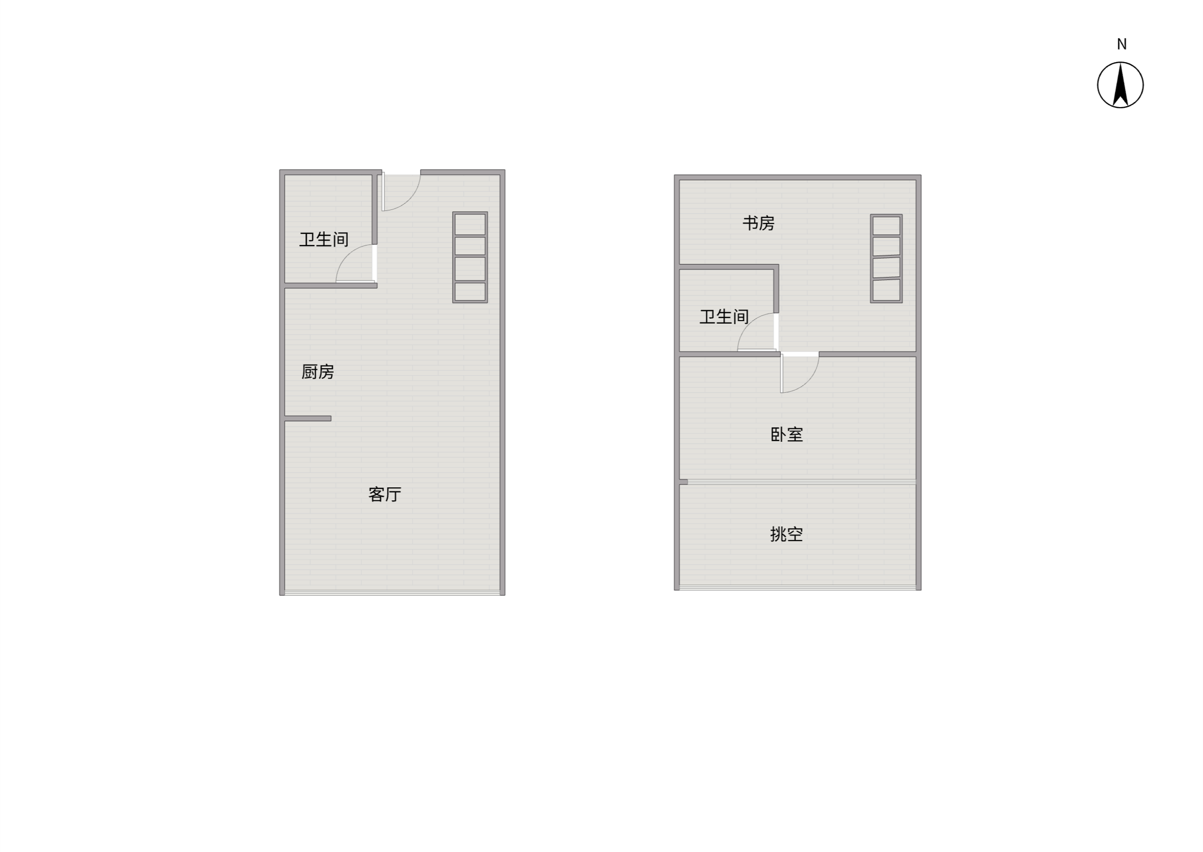 中南世纪城 1室1厅1卫 48.93m²