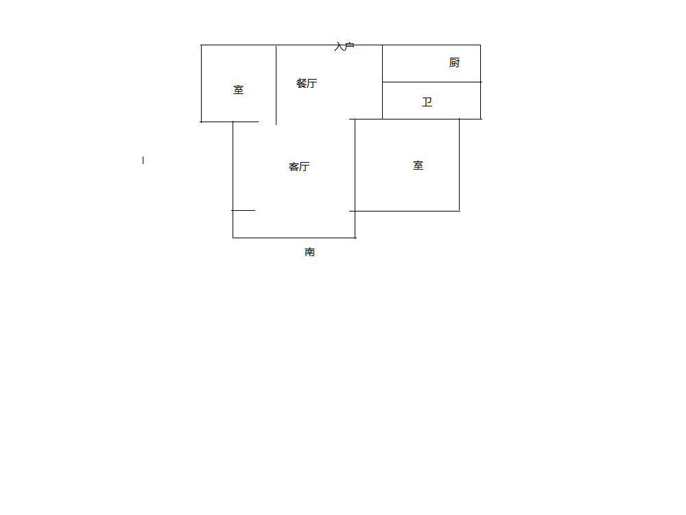 帝奥北城名郡 2室2厅1卫 93m&sup2;
