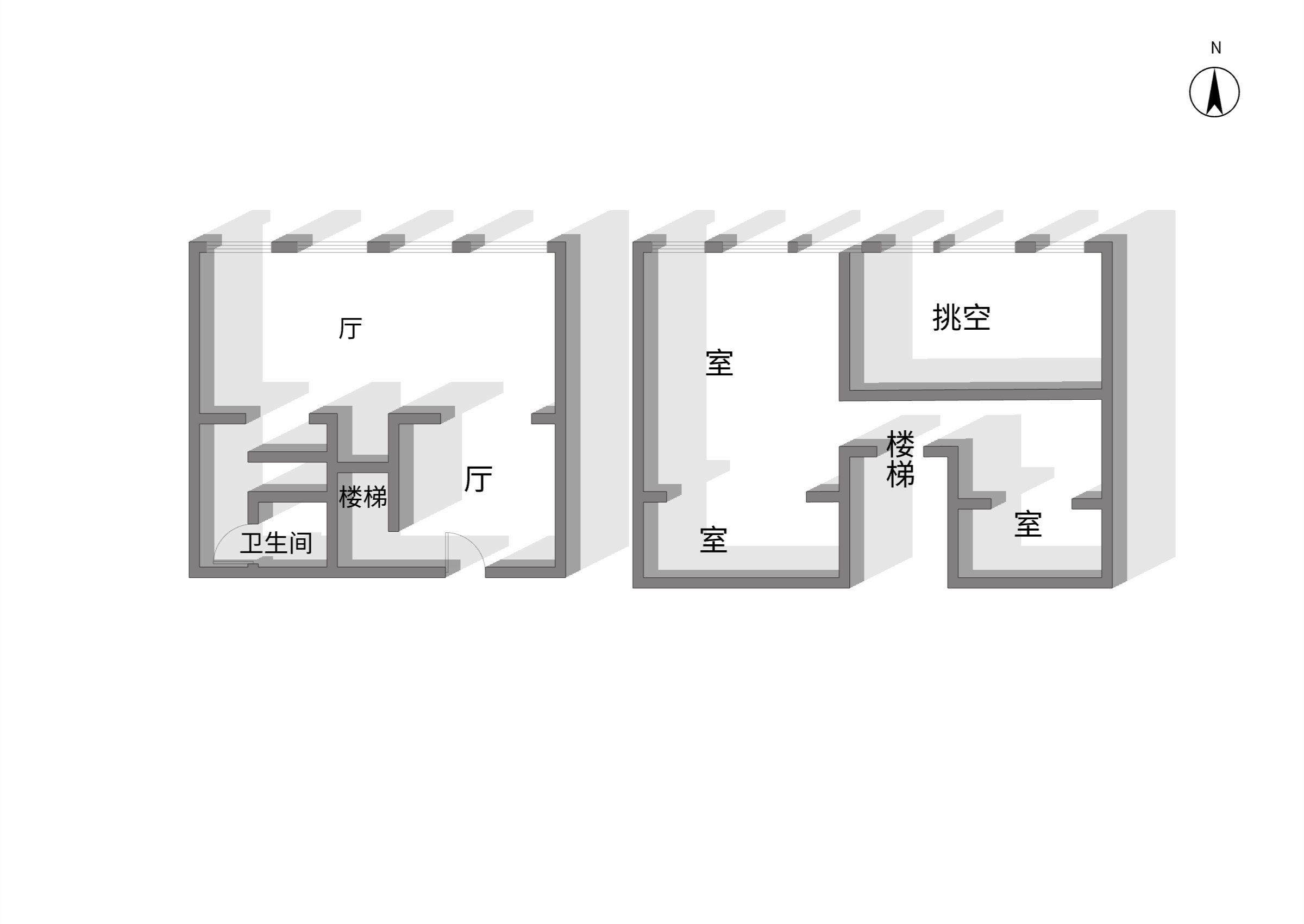 中南世纪城北区 2室1厅2卫 198m&sup2;