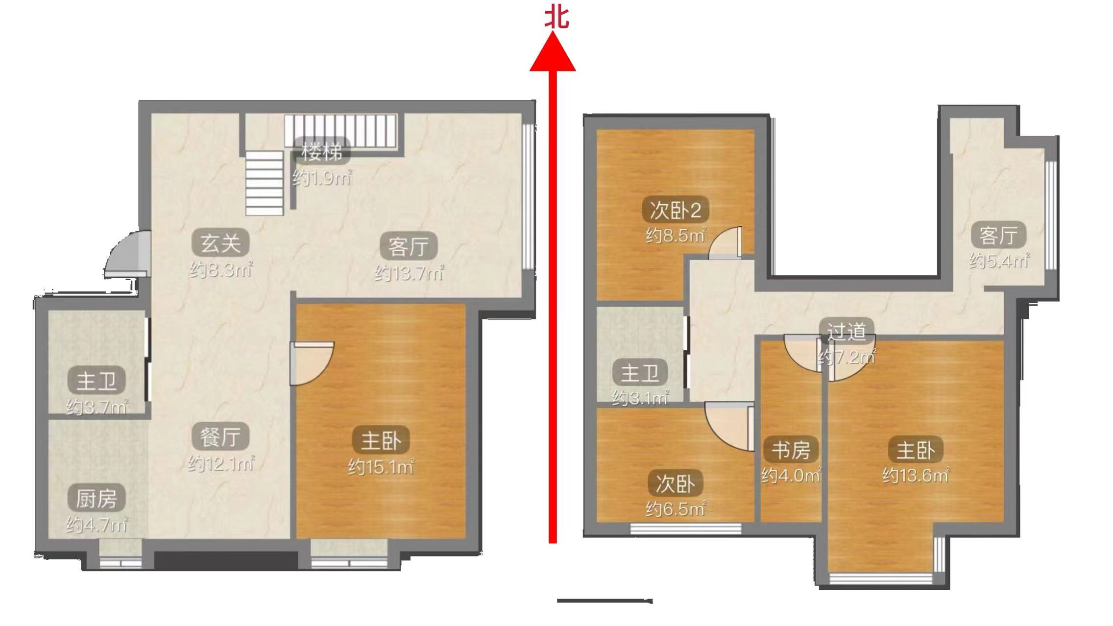 永和佳苑北区 4室2厅2卫 80m&sup2;