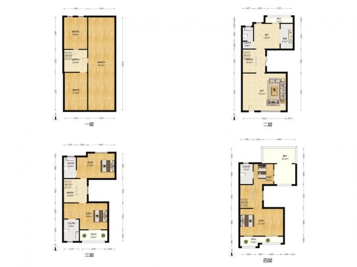 顺发御园 5室3厅3卫 310m&sup2;