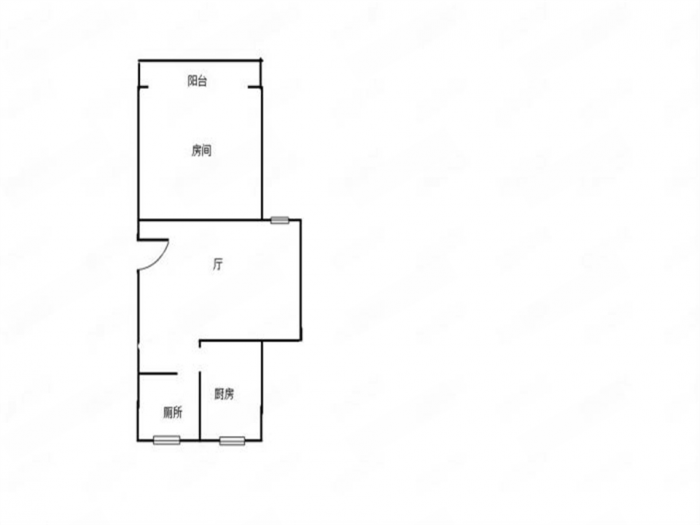 紫东花苑 1室1厅1卫 55m&sup2;