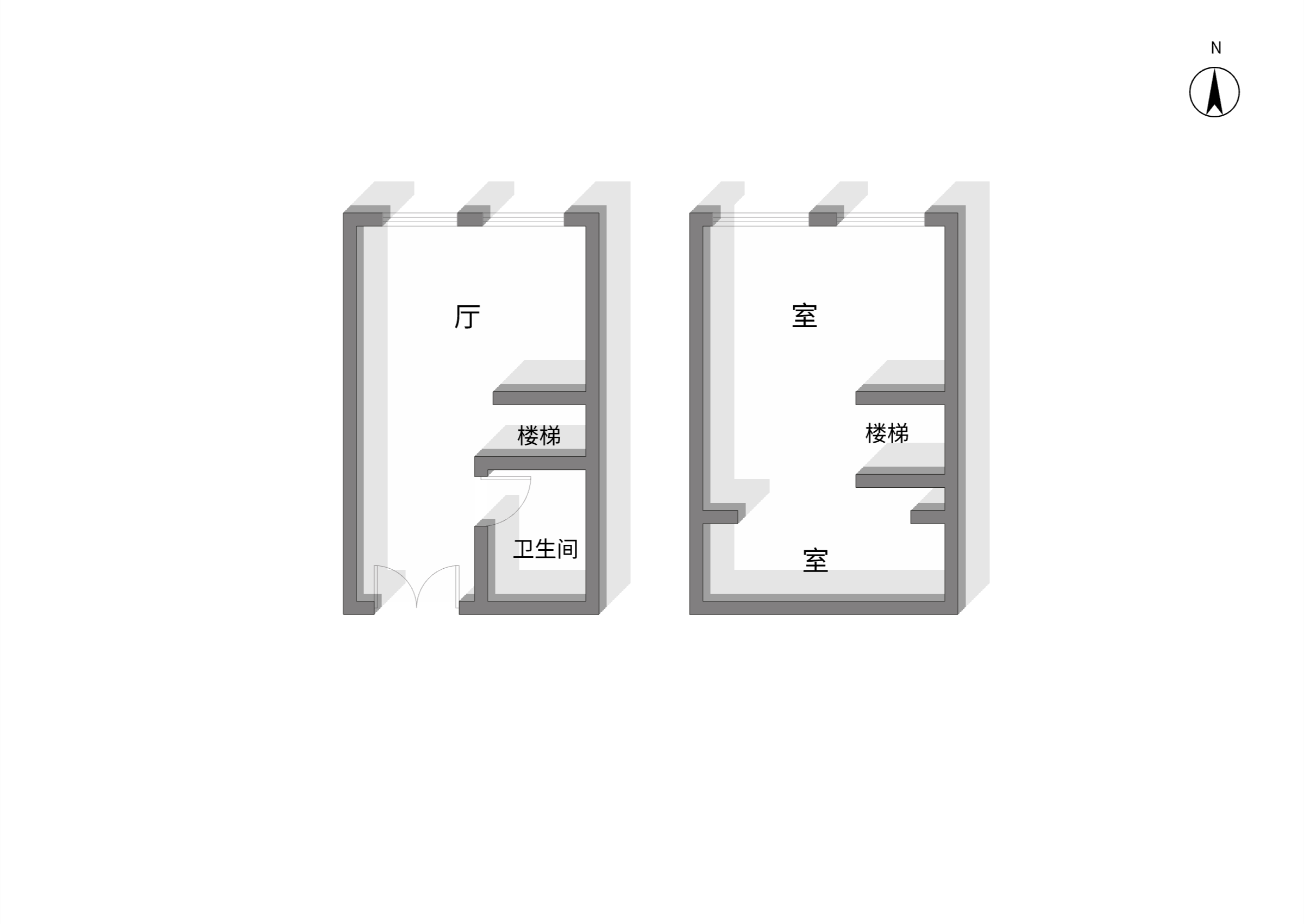 中南世纪城 2室1厅1卫 45m&sup2;