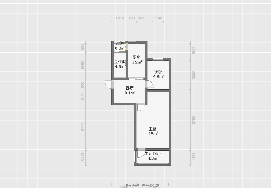师范桥新村 2室1厅1卫 60m&sup2;