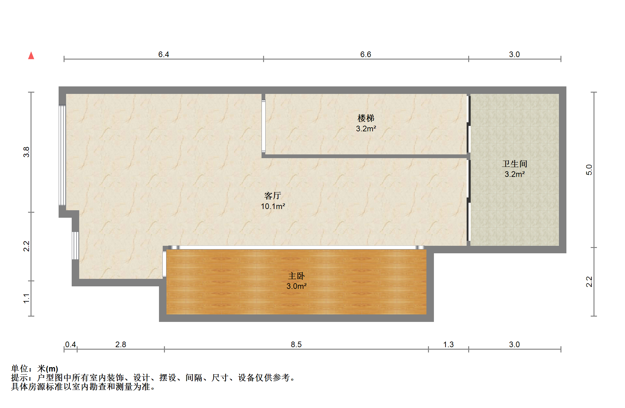 天空之城 1室1厅1卫 1300m&sup2;