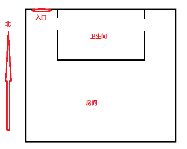 南辰濠郡 2室1厅1卫 108m&sup2;