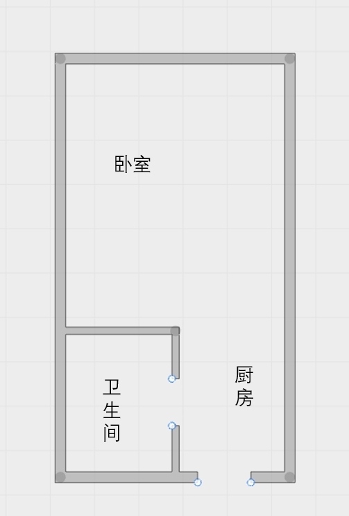正泰江岸水苑 1室0厅1卫 43.00m&sup2;