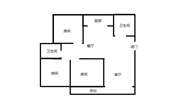 春晖花园 3室2厅2卫 140.21m&sup2;