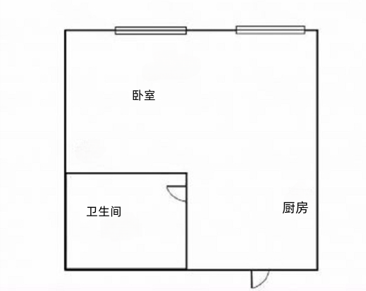 南通万达广场 1室1厅1卫 53m&sup2;
