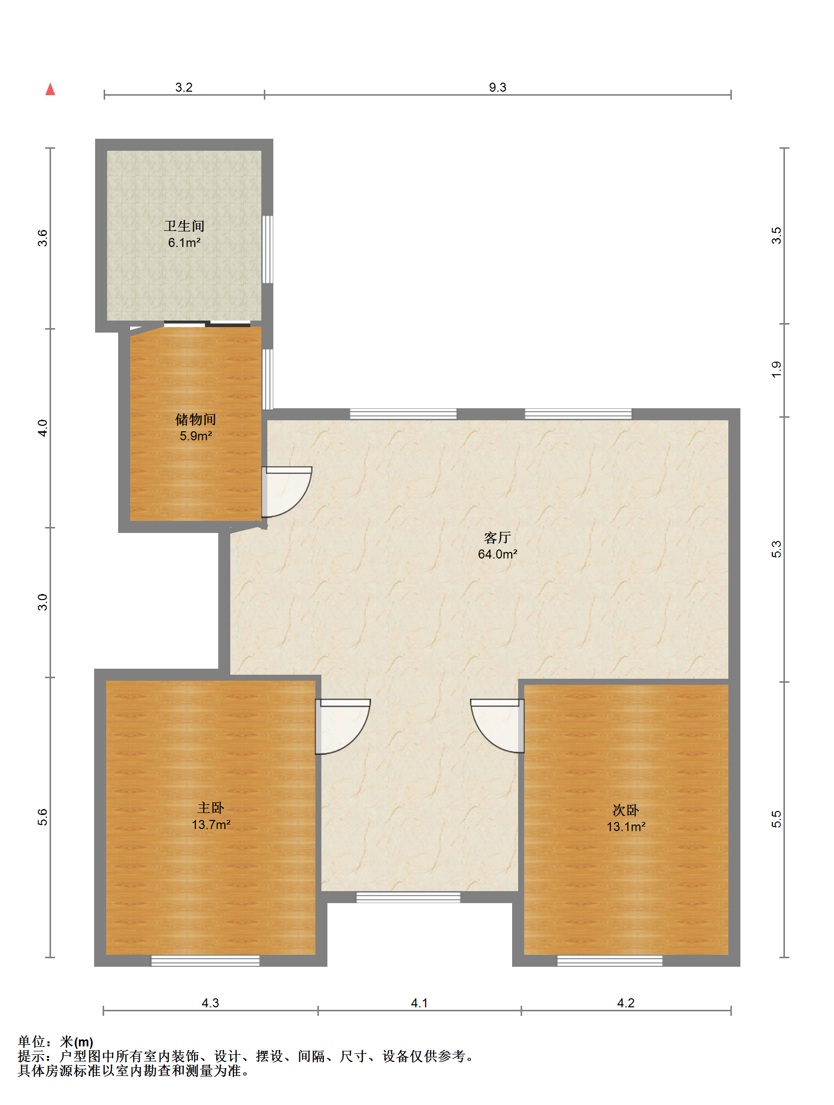 前景花苑 5室2厅2卫 230m&sup2;