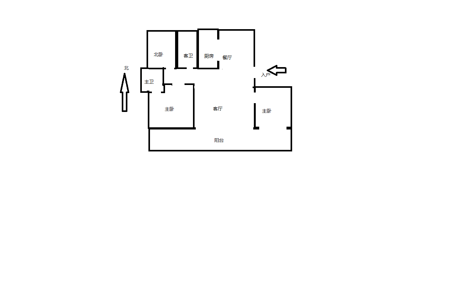 滨江道江园 4室2厅2卫 160.93m&sup2;