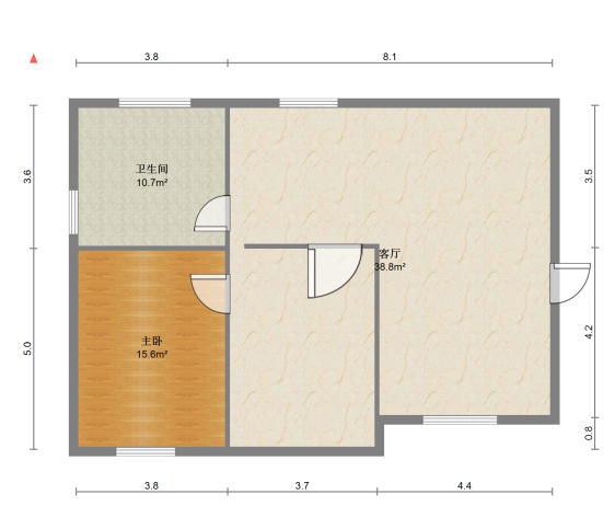 东昇花园 5室3厅3卫 232.91m&sup2;