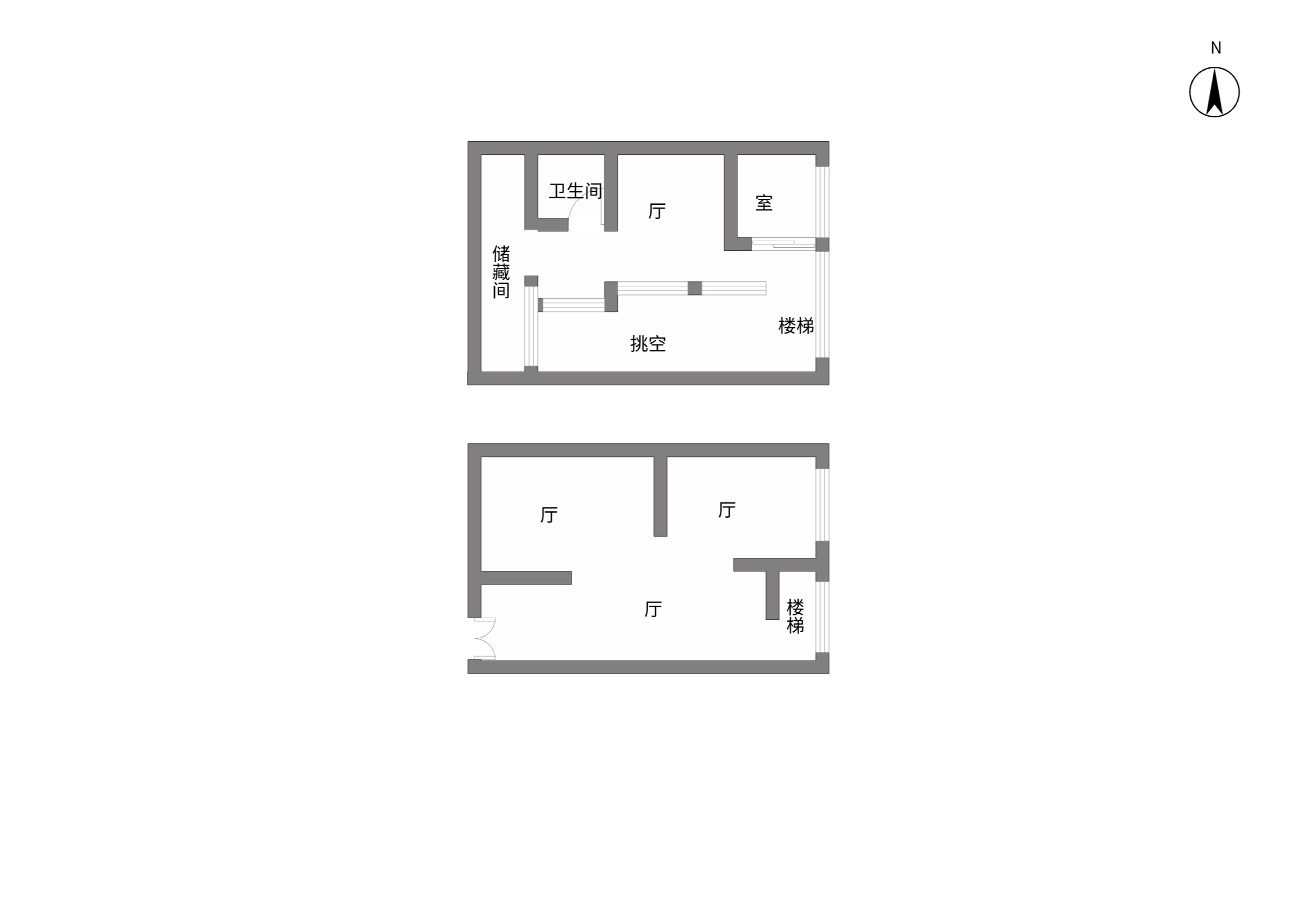 中南世纪城 1室1厅1卫 80m&sup2;