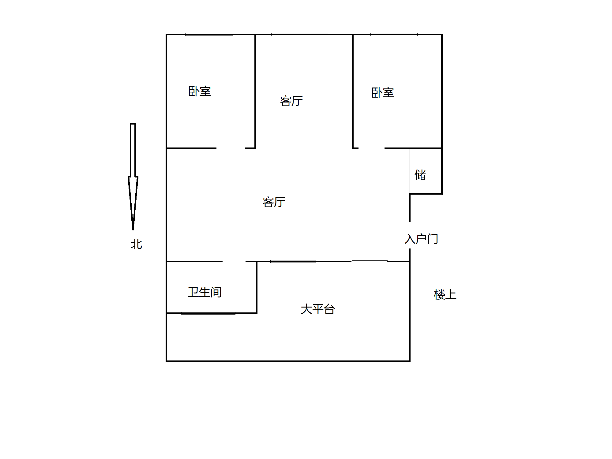 濠西园 5室2厅2卫 133m²