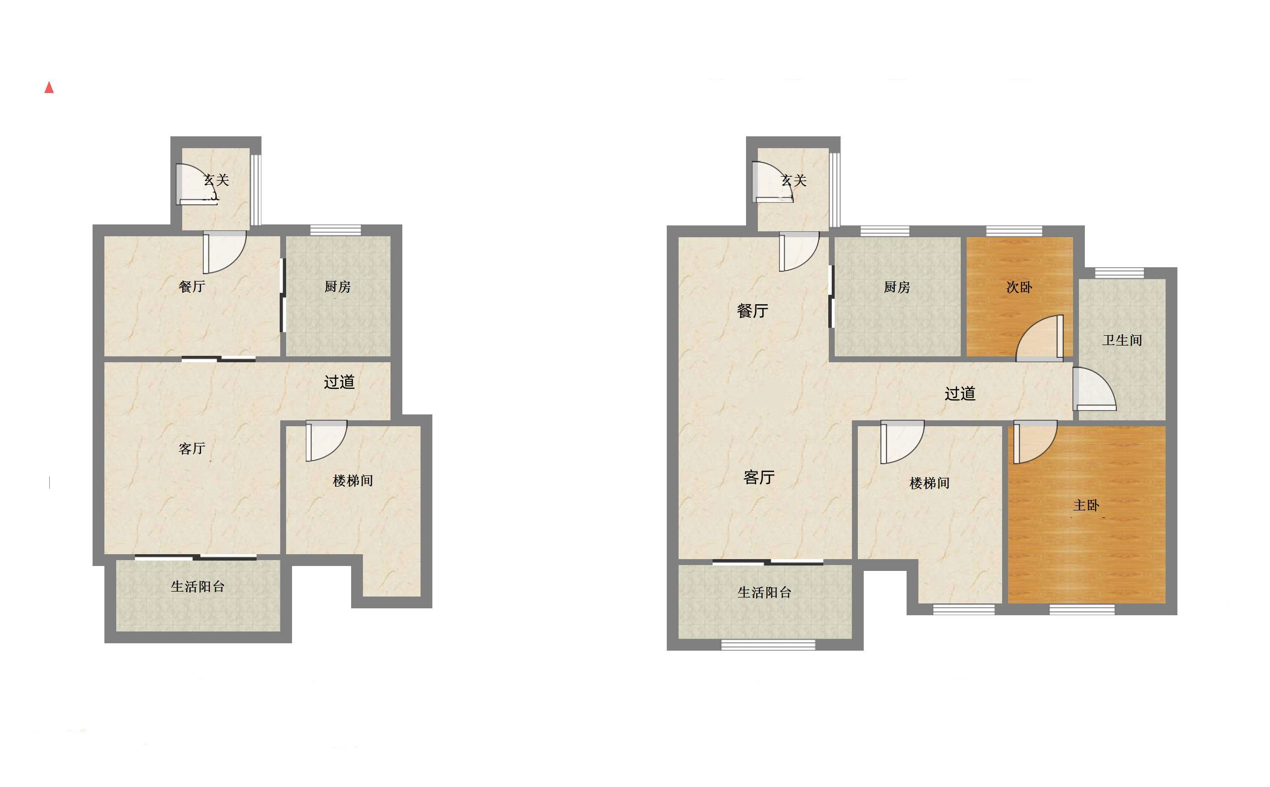 景瑞御府 2室4厅1卫 153.00m&sup2;
