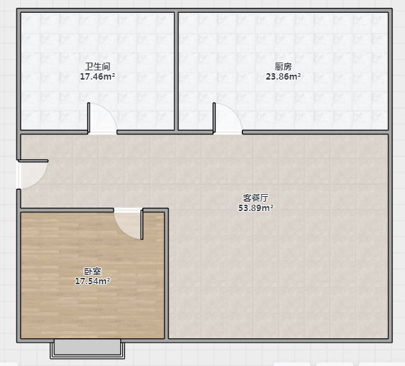 天都花苑   4室2厅2卫 85m&sup2;