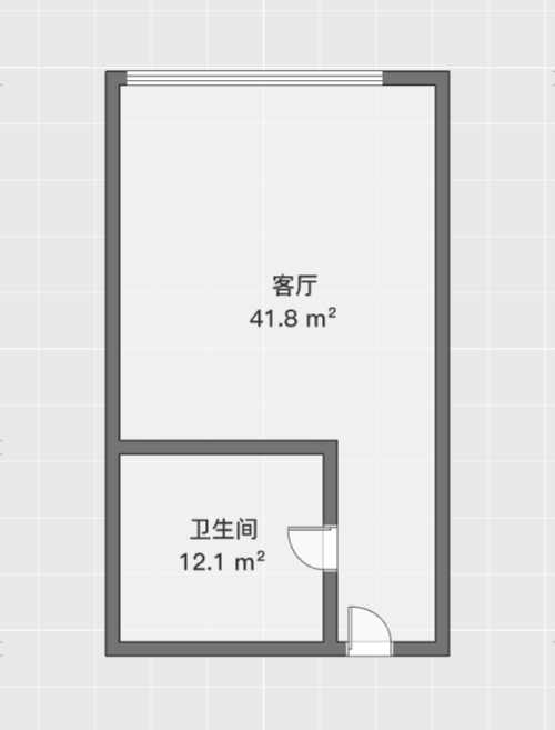圆融嘉悦阁 1室1厅1卫 58m²