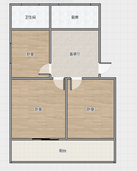 花行桥新村 2室1厅1卫 78m&sup2;