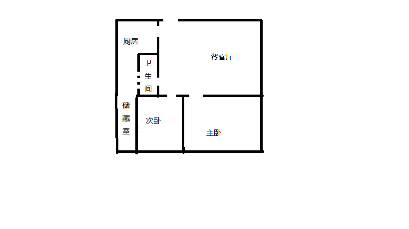 友谊嘉御龙庭 2室2厅1卫 77.00m&sup2;