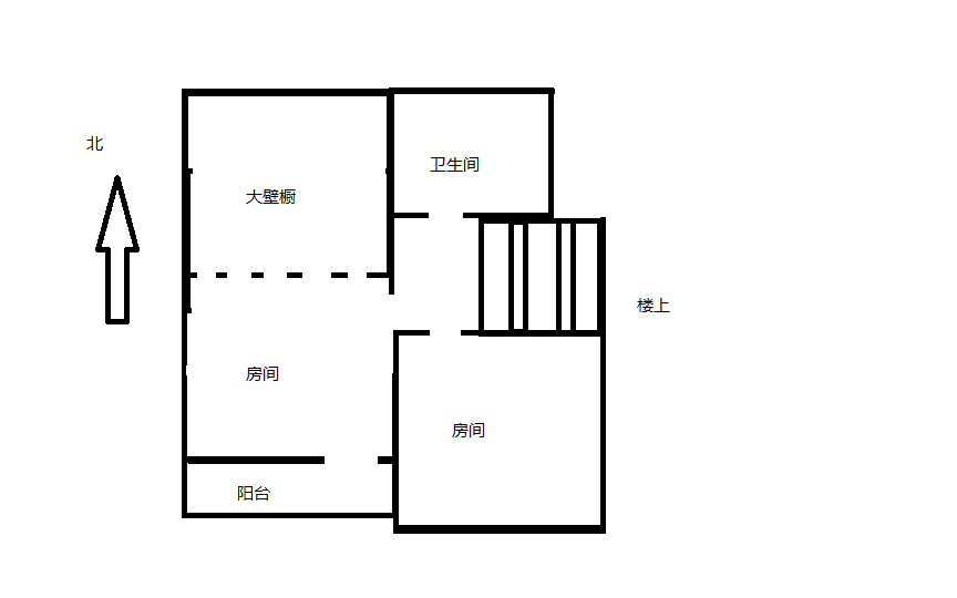 紫阳开心公寓 2室3厅2卫 82.2m&sup2;