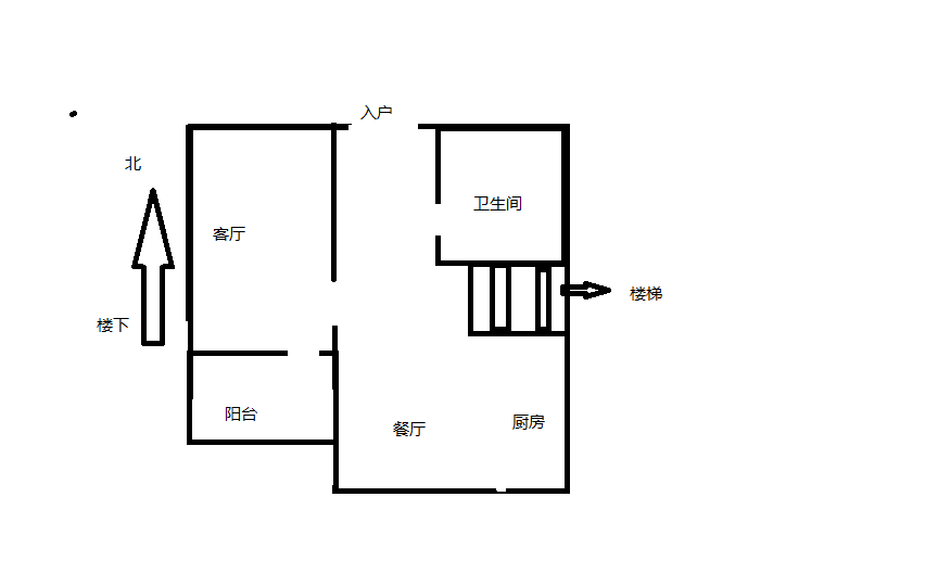 紫阳开心公寓 2室3厅2卫 82.2m&sup2;