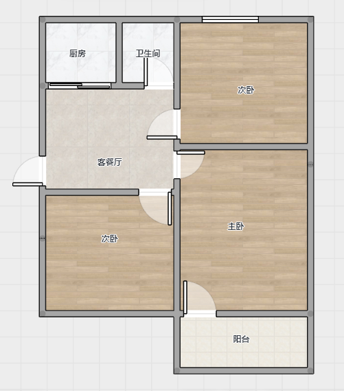 花行桥新村 3室2厅1卫 97m&sup2;