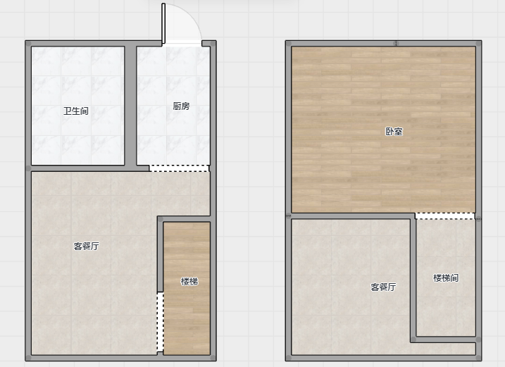 铂金时代 1室1厅1卫 35m&sup2;