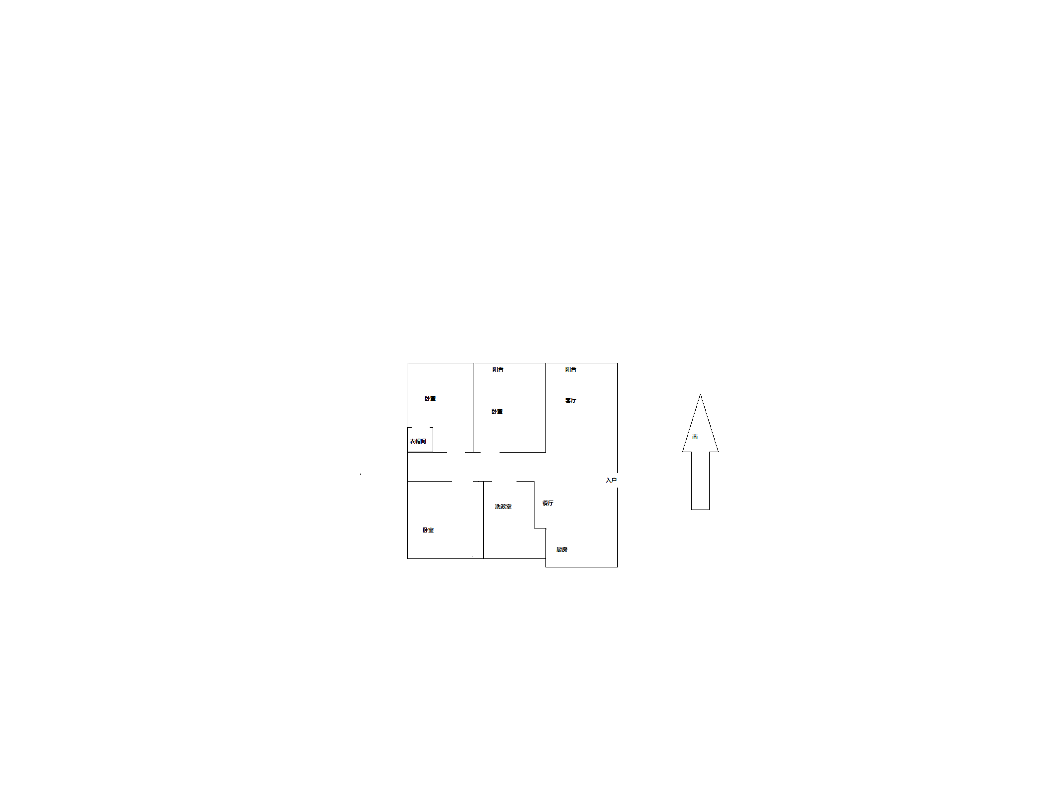 濠河名邸 3室2厅2卫 160m&sup2;