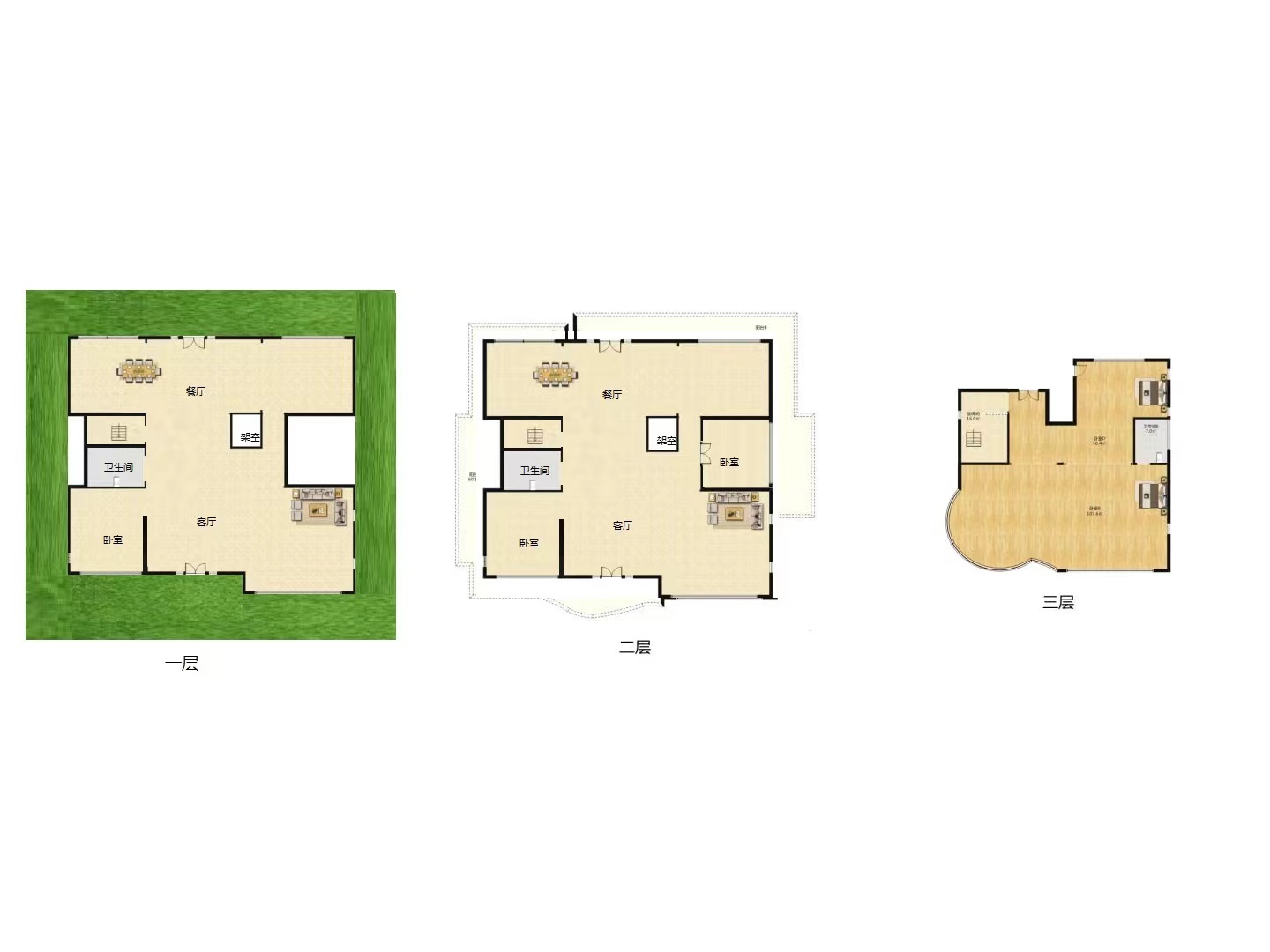 金地国际一期 6室3厅3卫 680.00m&sup2;
