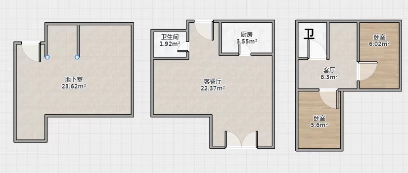 佳期漫 3室1厅1卫 100.00m&sup2;