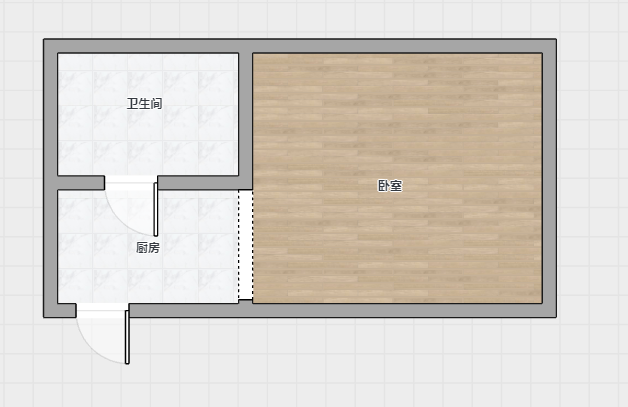 奥邦金座公寓 1室0厅1卫 50.00m²