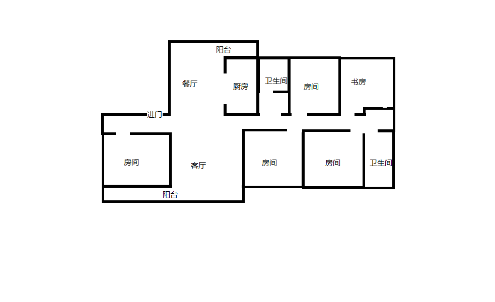 珑府 5室2厅2卫 175m&sup2;